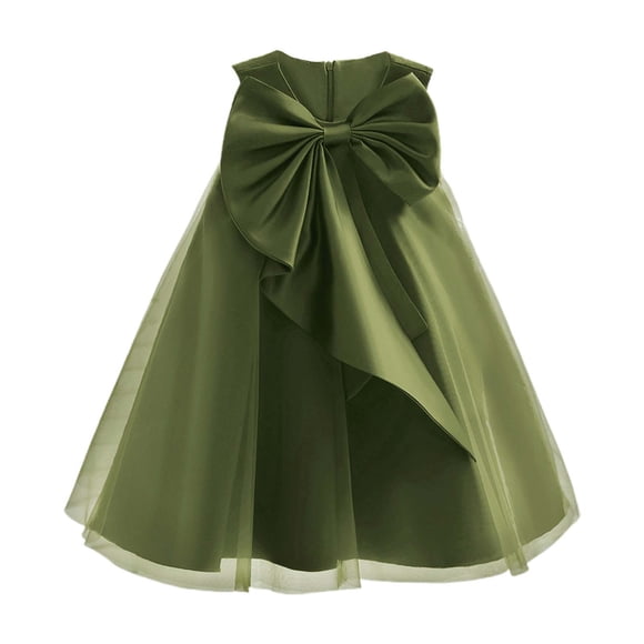 Girl Dresses Girls Formal Dress Army Green Dress Girls Birthday Princess Dress Easter Dresses for Girls Girls Fashion