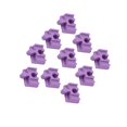 thumbnail image 3 of Shengyu 10Pcs Wood Train Track Adapter for Set Toy Kits Building Stem Building Games Violet, 3 of 6