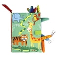 thumbnail image 2 of Soft Crinkle Book Rattle Toy for Infants Educational Car Seat Babies Tigers, 2 of 8