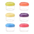 thumbnail image 1 of Ensemble de Pots Ronds Compacts avec Couvercles Étanches Contenants de Rangement Mini Pratiques pour l'Organisation de la Cuisine à la Maison 35 ml Lot de 6 6 Pcs, 1 of 8