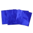 thumbnail image 2 of Abbracc 100 Packs Cute Aluminum Foils Candy Chocolate Wrappers Package Wedding Decor Blue, 2 of 8