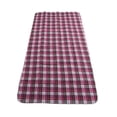 thumbnail image 3 of Heavy Absorbency Incontinence Bed Pad - Breathable, Waterproof Washable Underpad For Adults, Kids, Pets - Purple Plaid, 3 of 8