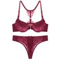 thumbnail image 2 of LSLJS Fashion Women with Steel Rings Print Sexy Lace Underwear Ladies Lntimates Set Lingerie Sets, Lingerie Sets, 2 of 5