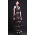 thumbnail image 2 of Bimba Tie-Dye Ladies Sleeveless Long Print Maxi Dress with Side Slits Summer Wear-Small, 2 of 6