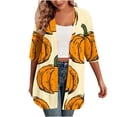 thumbnail image 2 of LOVZFMLL Cardigan pour Femmes, Cardigan Polyvalent de Loisirs pour Femmes, 2 of 7