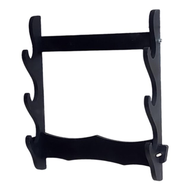 jifeng Support de Samouraï Rangement Support de Cintre Samouraï Japonais 3 Niveaux 35x40cm
