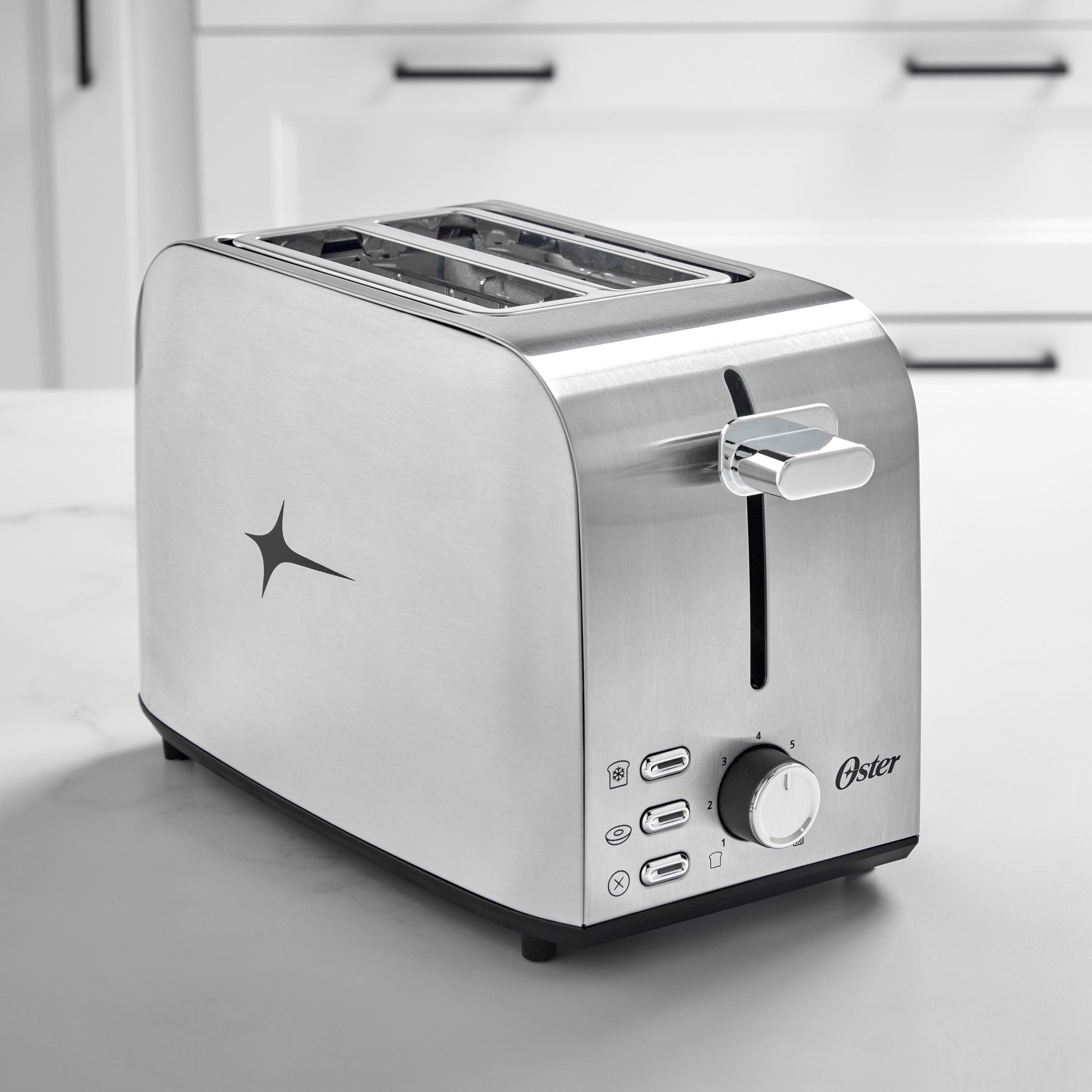 Grille-pain Oster à 2 tranches avec fentes extra larges