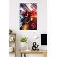 thumbnail image 3 of Sonic the Hedgehog 3 - Shadow Motorcycle One Sheet Wall Poster, 14.725" x 22.375" Framed, 3 of 4