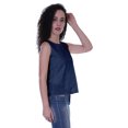 thumbnail image 4 of Moomaya Haut Sans Manches Uni pour Femmes Blouse en Schiffli Tunique Décontractée d'Été, 4 of 6