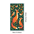 thumbnail image 3 of Forest Themed Animal Patterned Backdrop Banner Party Decorations Background for Children Parties Family Gatherings Photography Props Outdoor Events Festival Celebrations, 3 of 4