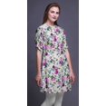 thumbnail image 4 of Bimba Printed Kurtis For Women Short Kurti For Girls Straight Tunic Tops, 4 of 6