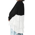 thumbnail image 3 of TopLLC Longues Robe à Manches à Col Rond Longueur Genou Mode Robe Décontractée pour Femmes Robe Chandail Surdimensionnée Robe à Manches Longues Robe à Col Rond Chandails pour Dames Robe Mini Robe pour Femmes en Liquidation, 3 of 6