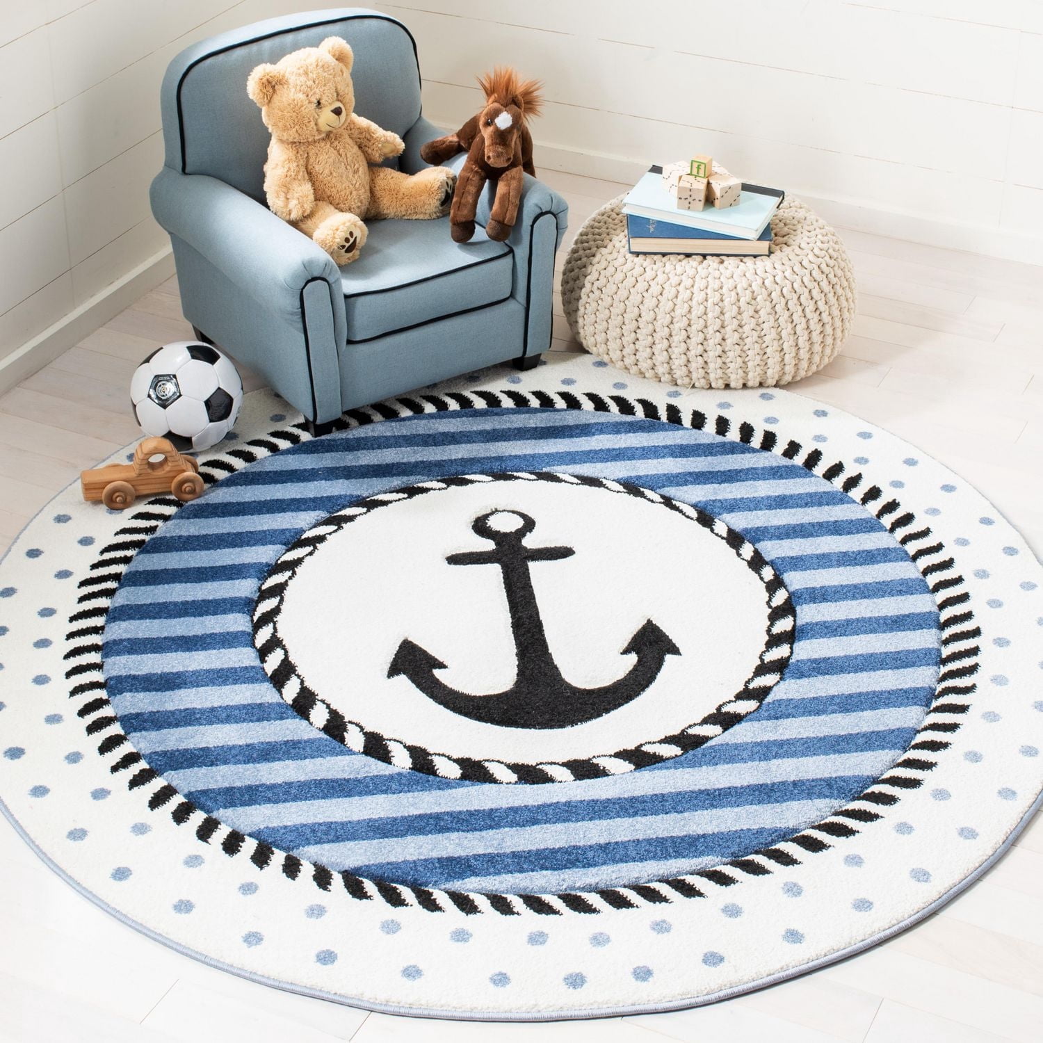 Safavieh Carousel Kids Kennet Tapis D’Ancrage