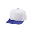 thumbnail image 1 of Top Headwear Twill Golf Cap - White/Royal, 1 of 1