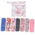thumbnail image 3 of Filfeel Sanitary Pads, Menstrual Pads, Reusable Practical Convenient For Girls Outdoor Home Women, 3 of 8