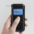 thumbnail image 2 of Portable Breathalyzer High Precisions Tester with Voice Prompt Reusable Mouthpieces for Drivers, 2 of 7