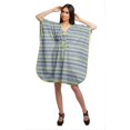 thumbnail image 2 of Moomaya Robe Courte de Caftan de Plage, Robe de Couverture Imprimée, Kaftan pour Femmes, Tenue de Plage, Couverture, 2 of 4