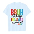 thumbnail image 4 of Children Fashion Casual Print Round Neck Loose Short Sleeve T Shirt Top, 4 of 4