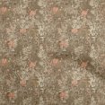 thumbnail image 1 of oneOone Silk Tabby Brown Fabric Floral Craft Projects Decor Fabric Printed By The Yard 42 Inch Wide, 1 of 4