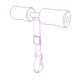 thumbnail image 4 of jinwen Barre d'Assistance Ajustable pour Abdominaux, Noir, 4 of 8