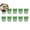 Multicolor3, variante sur 20 Pcs Serviettes de Soccer Fournitures de Fête d'Anniversaire Jetables 6,3 Pouces Serviette de Souper pour Fête d'Anniversaire de Sport Décorations pour Fans de Soccer