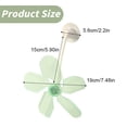 thumbnail image 3 of 3 Pieces Air Conditioning Wind Deflectors Wind Direction Women Household Accessory Fan For Bedroom Study Room, 3 of 8