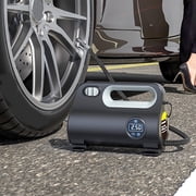 Portable Compressor Tire Inflator 120 Psi Pump For Car Tires, 12V Tire Pump With Digital Pressure Gauge, LED For Car,Bicycle
