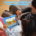 thumbnail image 2 of VEAT00L T08 Kids Tablet 7 inch,Android 12 Tablet,32GB ROM 128GB Expand,Parental Control,Kids Software Pre-Installed, Dual Camera,Android Learning Tablet, 2 of 6