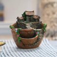 thumbnail image 2 of Plants Planter Flower Pot Fairy Garden Design Decorative for Hotel Orange, 2 of 8