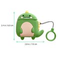 thumbnail image 2 of Weiweiguan Cartoon Dinosaur Earphone Cover Protector Silicone Case Compatible for Airpods 2, 2 of 7
