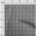 thumbnail image 1 of oneOone Silk Tabby Fabric Argyle Style Ikat Printed Craft Fabric BTY 42 Inch Wide, 1 of 4