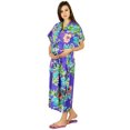 thumbnail image 1 of Bimba Robe Caftan d'Allaitement Robe de Nuit de Maternité/ Robe d'Accouchement à l'Hôpital - Boutons avant, 1 of 7