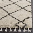 thumbnail image 3 of Safavieh Moroccan Fringe Lavern Geometric Shag Area Rug, 3 of 7