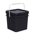 thumbnail image 1 of GUOOL Seau Carré avec Poignée et Couvercle Seau de Rangement pour Aliments Secs Peinture Eau 16 L, 1 of 9