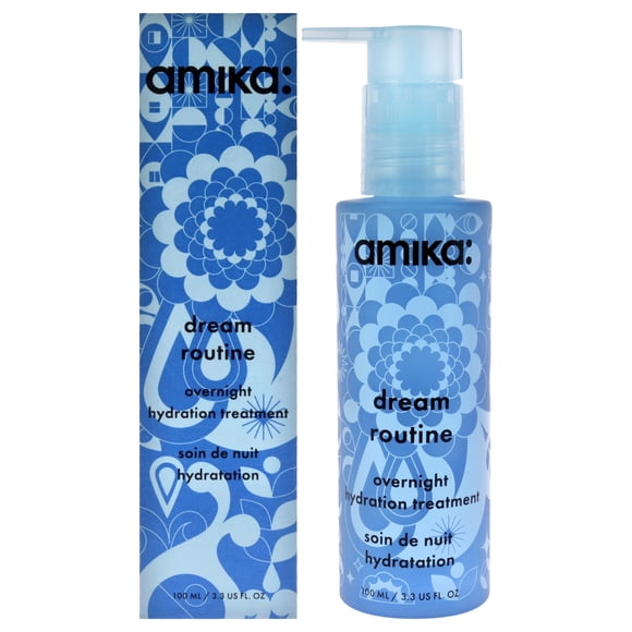 Dream Routine Overnight Hydrating Hair Mask by Amika for Unisex - 3.4 oz Mask