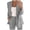 Grey, variant on Pitauce Womens Work Office Blazer Jacket One Button Casual Bussiness Blazers Slim Fit Open Front Cardigan with Pockets S-3XL