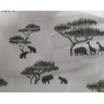thumbnail image 4 of oneOone Georgette Viscose Fabric Tree & Animals Ikat Print Fabric By Yard 42 Inch Wide, 4 of 4