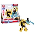thumbnail image 3 of Transformers CYBERWORLD Armored Cyber Changers Bumblebee Action Figure, 3 of 9