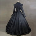 thumbnail image 3 of UPPADA Liquidation Robes d'Invitée de Mariage pour Femmes Hiver Robe à Manches Longues Grande Taille Robe Évasée Robe Maxi de Cocktail pour Femmes Robes de Soirée Ajustées Robe Lavande pour Femmes Grande Taille, 3 of 5