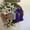 Mauve, variante sur DEBGFS Couronne de Pâques pour Porte, Décoration Suspendue avec Croix, Guirlande de Bouquet pour Décoration de Porte d'Entrée, Plante et Fleur Artificielles, Décorations pour le Jour du Lien, Couronne de Vignes de Raisin, whitescarf, Taille Unique