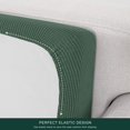 thumbnail image 4 of CHUN YI Housse de Coussin 1 Pce Spandex Extensible Texturé Boîte à Carreaux Housse de Siège, 4 of 6
