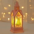 thumbnail image 1 of LED Electronic Candle Castle Lantern Night Light, Battery-Operated Tabletop Decor for Christmas Windo Display and Holiday Party Centerpiece, 1 of 1