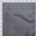 thumbnail image 3 of oneOone Polyester Lycra Fabric Leaves & Floral Block Print Sewing Fabric BTY 56 Inch Wide, 3 of 4