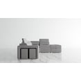 thumbnail image 3 of Positano - Modern Sofa Bed Sectional With Adjustable Headrests, Stools (Left Hand Facing), 3 of 5