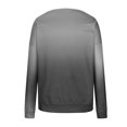 thumbnail image 3 of 2023 Chandail en Molleton de Mode pour Femmes 50 % de Rabais Liquidation et Nouveau Chandail à Col Rond Dégradé d'Hiver T-shirt, 3 of 5