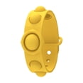 thumbnail image 1 of tredstone Jouet Fidget Dimple Bracelet à Bulles Réglable Push Pop en Silicone Lavable Jouet Anti-Stress, Jaune, 1 of 8