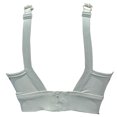thumbnail image 3 of BIMEI Soutien-Gorge de Sport à Poche pour Mastectomie pour Femmes, Maintien Élevé, Bonnets Moulés Fixes, Bretelles Spaghetti Ajustables, Course Yoga,902,Vert,3TG, 3 of 5