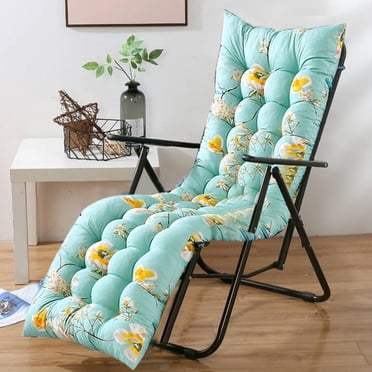 Rocking Chair Cushion,Outdoor Lounge Cushion Long Tufted Pads Non Skid Slip Backed with Ties,Rocking Chair Cushions Indoor Outdoor,Cozy Patio Furniture Chair Cushions,Rocking Chair Cushions Outside