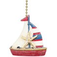 thumbnail image 1 of Clementine Design Nautical Coastal Sailboat Ceiling Fan Pull, 1 of 2
