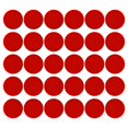 thumbnail image 1 of Unique Bargains 6' Round Floor Sticker Classroom Spot Marker Adhesive Waterproof Vinyl Line Up Sign Red 30 Pack, 1 of 7